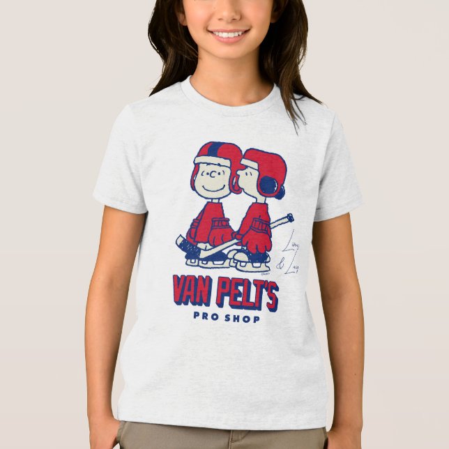 Van Pelts Hockey Club Pro Shop Muster Tri-Blend Shirt (Vorderseite)