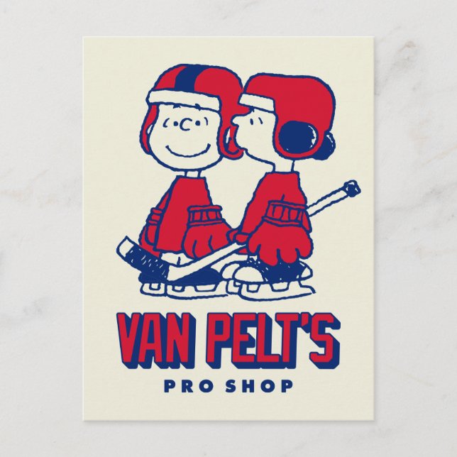 Van Pelts Hockey Club Pro Shop Postkarte (Vorderseite)