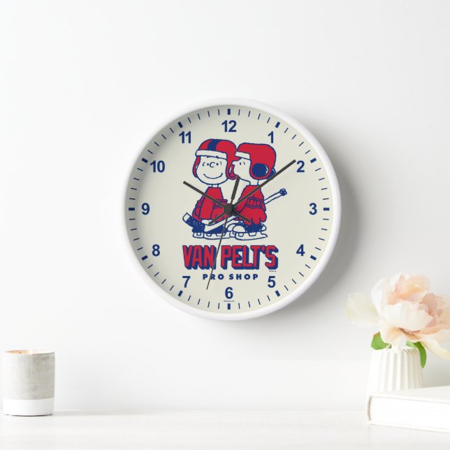 Van Pelts Hockey Club Pro Shop Uhr (Zuhause)