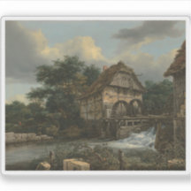Van Ruisdael - Zwei Wassermühlen und ein Open Slui