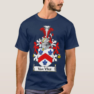 Van-Vliet-Wappen-Familienwappen T-Shirt