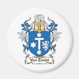 Van Zandt Familienwappen Magnet
