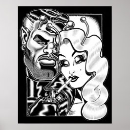 Vana and Rocco/Film Noir Poster