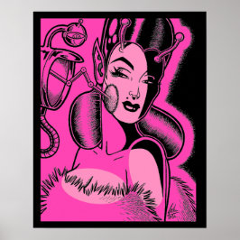 Vana DeVinyl™/Beauty-Bot-Poster Poster