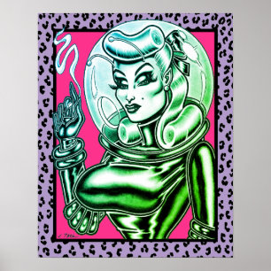 Vana DeVinyl™/Gummi Spacesuit Poster