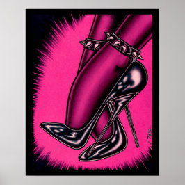 Vana DeVinyl™/High Heels Poster