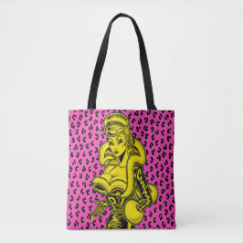 Vana DeVinyl™/Leoparden-Druck-Tasche