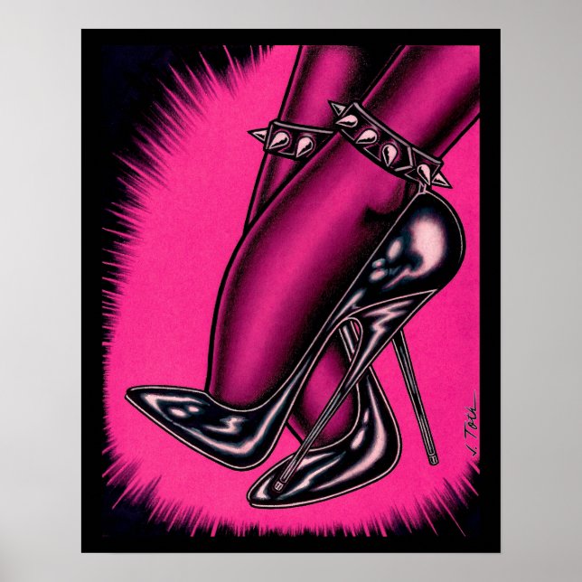Vana DeVinyl™/Spike Heels Poster (Vorne)