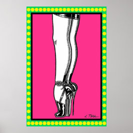 Vana DeVinyl™/Strümpfe und High Heels Poster