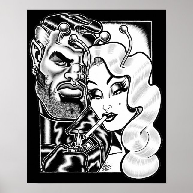 Vana und Rocco/Film Noir Poster (Vorne)