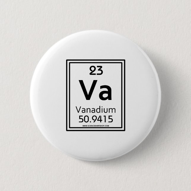 Vanadium 23 button (Vorderseite)