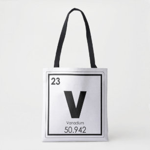 Vanadium Chemielementsymbol-chemische Formel