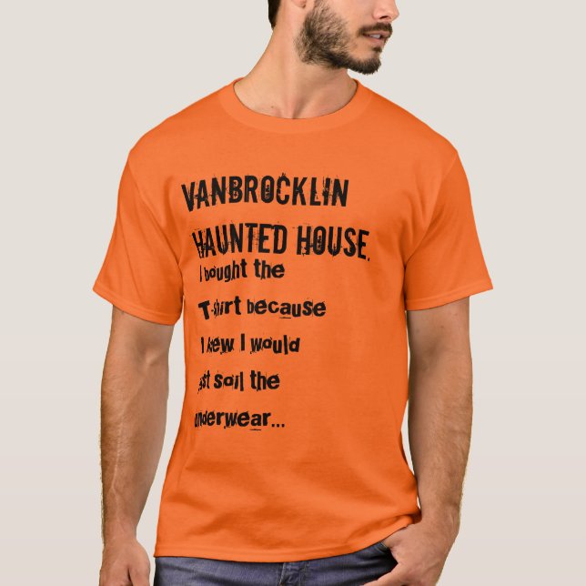 VanBrocklin Spuk Haus 2,0 T-Shirt (Vorderseite)