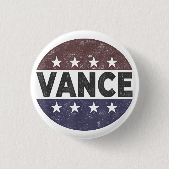 Vance 2028 JD Vance Präsident 2028 Button (Vorderseite)