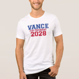 Vance für Präsident (Universitätsmannschaft) Tri-Blend Shirt