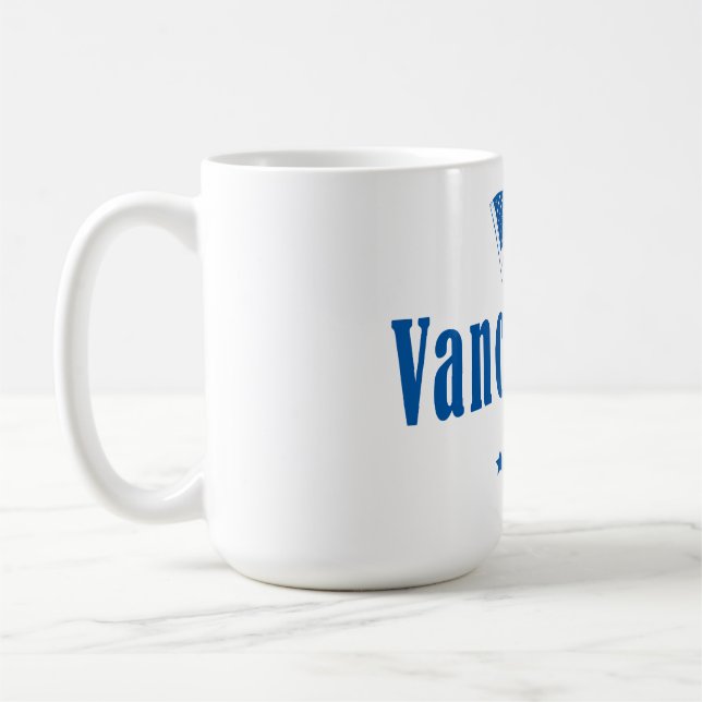 Vance Rubio 2028 (Flagge) Kaffeetasse (Links)
