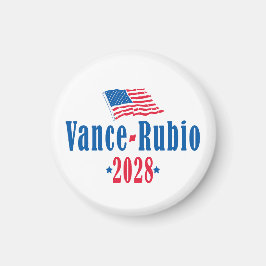Vance Rubio 2028 (Flagge) Magnet