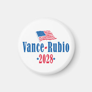 Vance Rubio 2028 (Flagge) Magnet