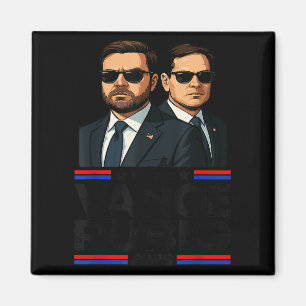 Vance Rubio 2028 J D Vance Marco Rubio Präsident 2 Magnet
