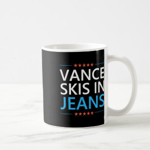 Vance Skit in Jeans Lustiges Skifahren Anti Jd Van Kaffeetasse