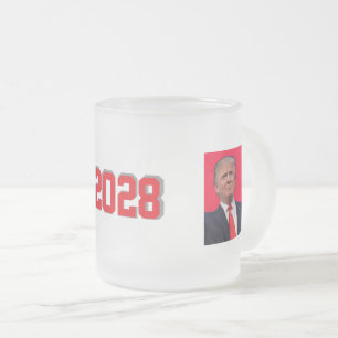 Vance/Trump-Tasse 2028 Mattglastasse