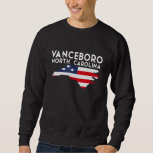 Vanceboro North Carolina USA Staat Amerika Reisen Sweatshirt