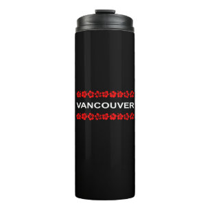 Vancouver Aloha Bands Dark Color Thermosbecher