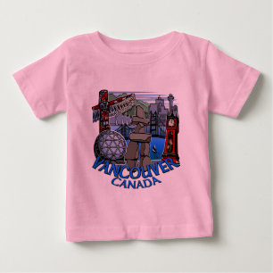 Vancouver-Andenken-Baby-T - Baby T-shirt