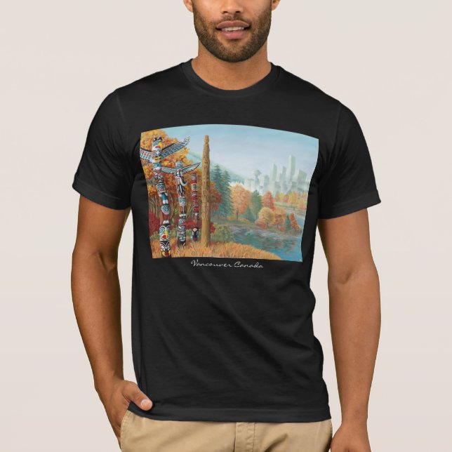Vancouver-Andenken-T - T-Shirt (Vorderseite)
