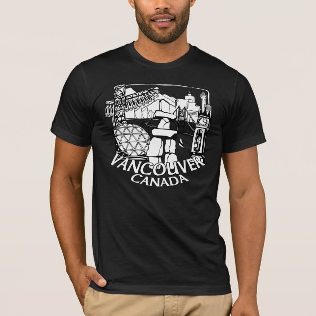 Vancouver-Andenken-T - T-Shirt (Vorderseite)