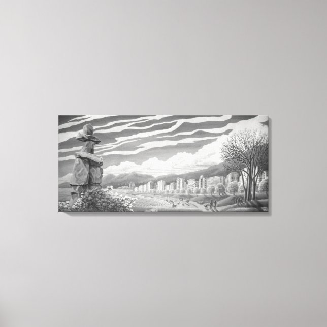 Vancouver Art druckt Vancouver Maldrucke Leinwanddruck (Vorderseite)