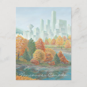 Vancouver Art Postcard Vancouver New Orleans Club Postkarte