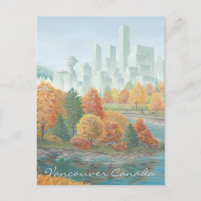 Vancouver Art Postcard Vancouver New Orleans Club Postkarte (Vorderseite)