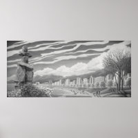 Vancouver Art Posters Vancouver Inukshuk Prints