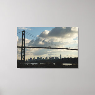 Vancouver Art Print Lions Gate City Leinwand