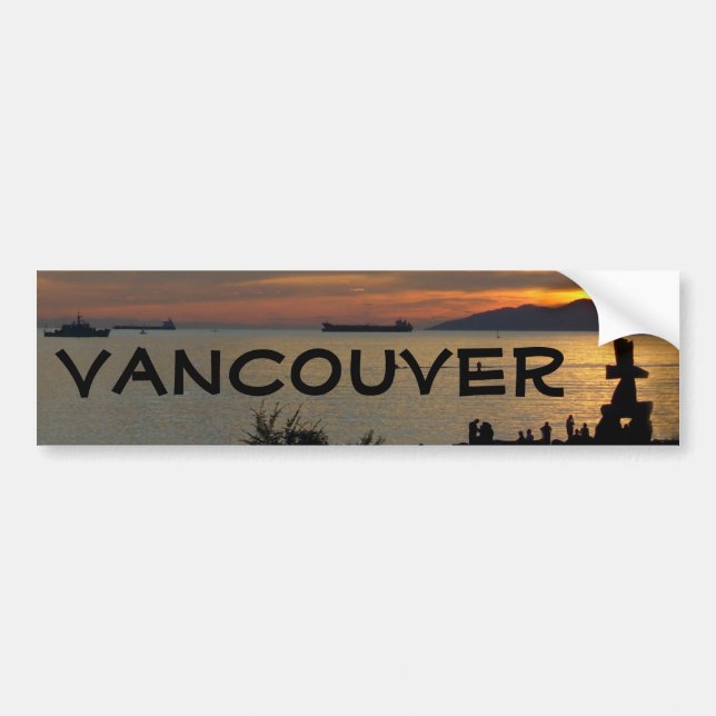 Vancouver Autoaufkleber Vancouver Souvenir Geschen (Vorne)