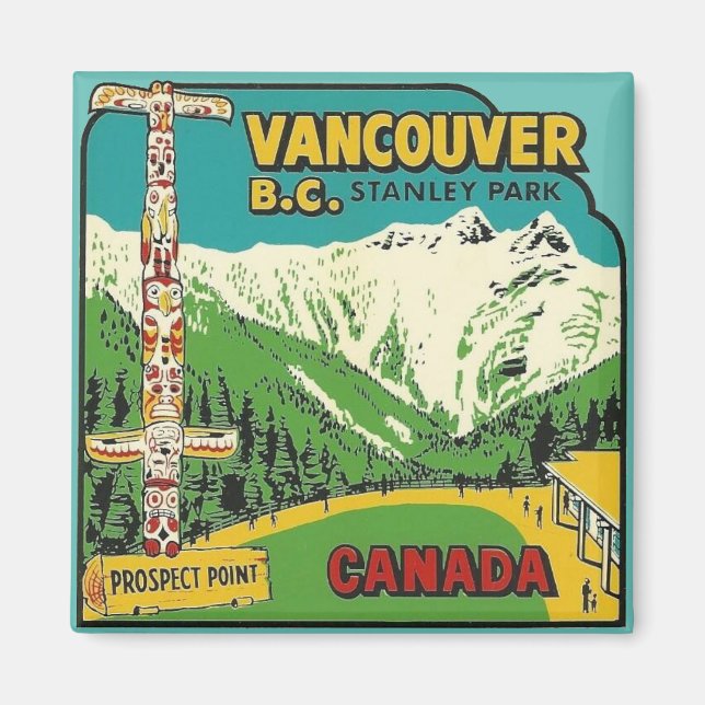Vancouver B.C. Magnet (Vorne)