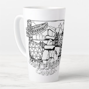 Vancouver BC Canada Coffee Cups Tasse & Brillen