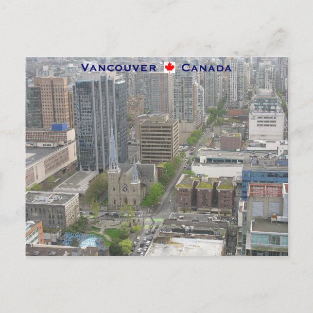 Vancouver BC Kanada Postkarte (Vorderseite)
