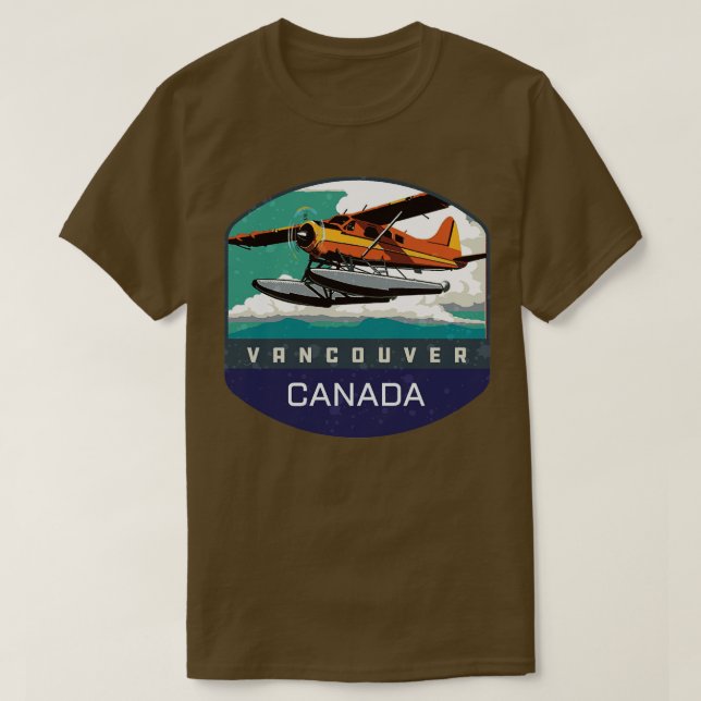 Vancouver BC Kanada T-Shirt (Design vorne)