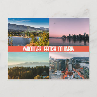Vancouver, BC Postcard Postkarte