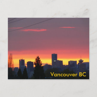 Vancouver BC Postkarte