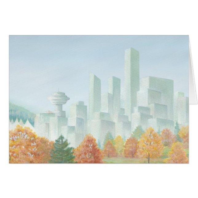 Vancouver BC Souvenir Cards Vancouver Art Cards (Vorderseite (Horizontal))