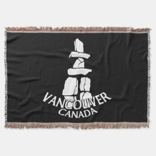 Vancouver Blanket Vancouver Inukshuk Souvenir Gesc Decke