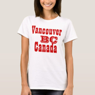 Vancouver Britische Kolumne Kanada T-Shirt
