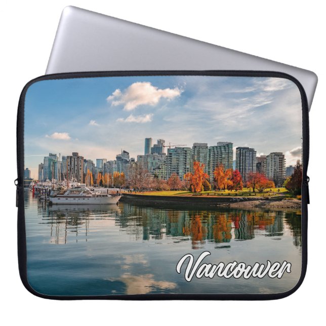 Vancouver, British Columbia, Kanada Laptopschutzhülle (Vorderseite)