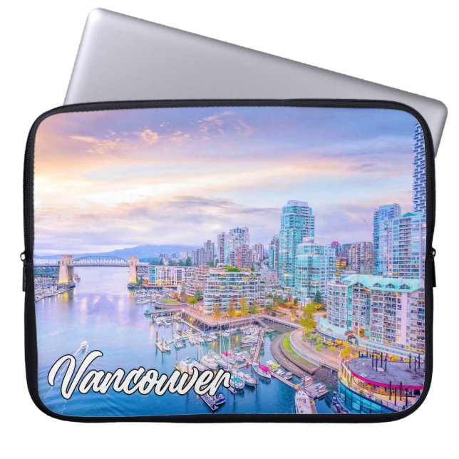 Vancouver, British Columbia, Kanada Laptopschutzhülle (Vorderseite)