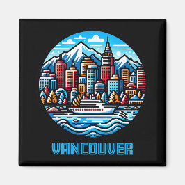 Vancouver British Columbia Kanada Magnet