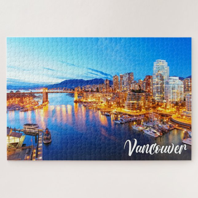 Vancouver, British Columbia, Kanada Puzzle (Horizontal)