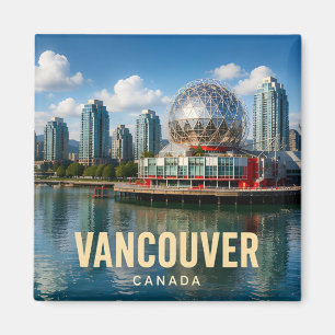 Vancouver British Columbia Stadt Reise Magnet